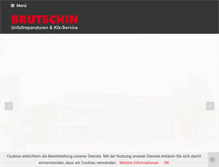 Tablet Screenshot of brutschin.de